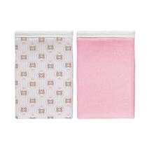Kit 2 Fronhas Bebê para Travesseiro Berço Recem Nascido 30cm x 40cm Estampado Maternidade