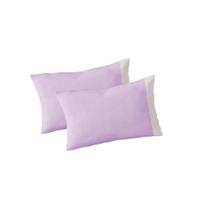 Kit 2 Fronhas de Berço 30cm x 40cm Avulsa Malha 100% Algodão Lilás Arrumadinho Enxovais