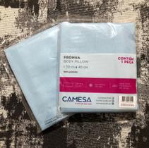 Kit 2 Fronhas de Travesseiro de Corpo Body Pillow 1,30m x 40cm 150 fios