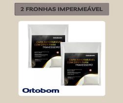 Kit 2 Fronhas Impermeável 70cm x 50cm Com Zíper Sem Barulho Ótimo Acabamento Qualidade Ortobom Original Kit 2 Fronhas Impermeável 70cm x 50cm Com Zíper Sem Barulho Ótimo Acabamento Qualidade Ortobom Original