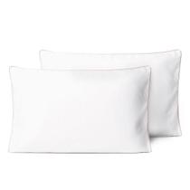 Kit 2 Fronhas Linea 50cm X 70cm Micropercal 200 Fios - Rose Kit 2 Fronhas Linea 50cm X 70cm Micropercal 200 Fios - Rose