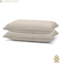 Kit 2 Fronhas Malha Penteada 100% Algodão Buettner Basic