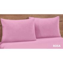 Kit 2 Fronhas Simples com Zíper 70cmx50cm Percal 200 Fios 100% Algodão