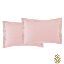 Kit 2 Fronhas Toque Acetinado 50x70 Altenburg Rosa Lunar Kit 2 Fronhas Toque Acetinado 50x70 Altenburg Rosa Lunar