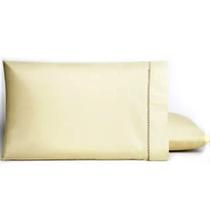 Kit 2 Fronhas Travesseiro Ponto Palito Micropercal - Palha