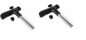 Kit 2 Fura Coco Furador Perfurador Manual Abridor Rápido Inox Kit 2 Fura Coco Furador Perfurador Manual Abridor Rápido Inox