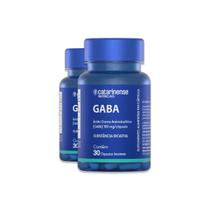 Kit 2 Gaba Ácido Gama Aminobutírico Catarinense 30 Cápsulas