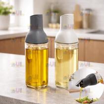 Kit 2 Galheteiro de Vidro MODERNO Azeiteiro Vinagreiro Condimentos Restaurante Oléo Vinagre