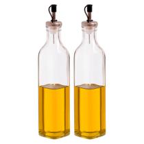 Kit 2 Galheteiro Garrafa para Azeite Vidro com Bico Dosador 530ml Haüskraft