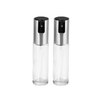 Kit 2 Galheteiro Porta Azeite Spray Borrifador Vinagre Inox Kit 2 Galheteiro Porta Azeite Spray Borrifador Vinagre Inox