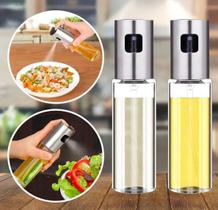 Kit 2 Galheteiro Spray De Azeite Vinagre Borrifador Vidro Kit 2 Galheteiro Spray De Azeite Vinagre Borrifador Vidro