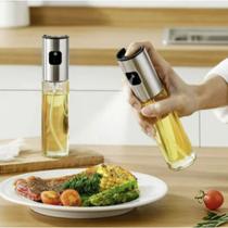 Kit 2 Galheteiro Spray de Vidro Vinagre Azeite Multiuso 100ml C01 Kit 2 Galheteiro Spray de Vidro Vinagre Azeite Multiuso 100ml C01