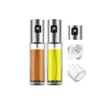 Kit 2 Galheteiro Spray Inox eite Vinagre - Rmimport