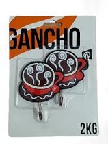 Kit 2 Gancho Adesivo de Parede Coração Xícara Café ou Pipoca Kit 2 Gancho Adesivo de Parede Coração Xícara Café ou Pipoca