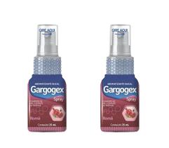 Kit 2 Gargogex Spray Aromatizante Bucal Mel, Própolis E Romã