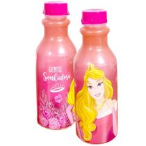 Kit 2 Garrafa de Água Infantil da Princesa Bela Adormecida 500ml Plasútil