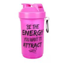 Kit 2 Garrafa Shake Gabriela Pugliesi Rosa - Dmw