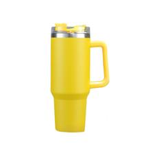 Kit 2 Garrafa Térmica Inox Com Canudo Copo Térmico 1200ml Com Alça