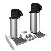 Kit 2 Garrafa Térmica Verona 1,8 L Inox + 1 Bandeja Organizadora Servire 2 Kit 2 Garrafa Térmica Verona 1,8 L Inox + 1 Bandeja Organizadora Servire 2