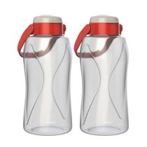 Kit 2 Garrafas De Água 1,5l Squeeze Com Alça Suporte Celular - Kit 2 Garrafas De Água 1,5l Squeeze Com Alça Suporte Celular -