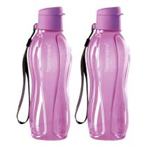 Kit 2 Garrafas de Água Tupperware Eco Tupper Lilás 500ml