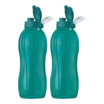 Kit 2 Garrafas de Água Tupperware Eco Tupper Verde Água 1,5L Kit 2 Garrafas de Água Tupperware Eco Tupper Verde Água 1,5L