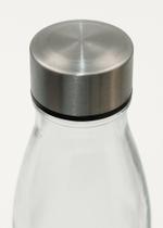 Kit 2 Garrafas de Vidro 750ml H2O Para Bebidas Geladas Kit 2 Garrafas de Vidro 750ml H2O Para Bebidas Geladas