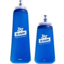 Kit 2 Garrafas Dobravel SOFT FLASK Hupi 350/500ML Bike Corri COR Azul Kit 2 Garrafas Dobravel SOFT FLASK Hupi 350/500ML Bike Corri COR Azul