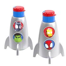 Kit 2 Garrafas Giratória Homem Aranha Lembrança de Festa