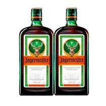 Kit 2 Garrafas Licor Aperitivo Jagermeister 700Ml