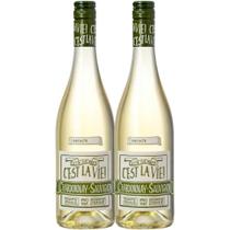 Kit 2 Garrafas Vinho Branco Albert Bichot C'est La Vie 750ml Kit 2 Garrafas Vinho Branco Albert Bichot C'est La Vie 750ml