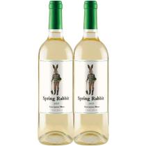 Kit 2 Garrafas Vinho Branco Spring Rabbit Sauvignon Blanc 750ml Kit 2 Garrafas Vinho Branco Spring Rabbit Sauvignon Blanc 750ml