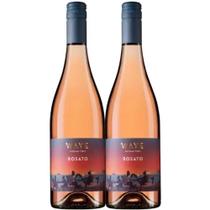 Kit 2 Garrafas Vinho Rose Wave Rosato 750ml Kit 2 Garrafas Vinho Rose Wave Rosato 750ml