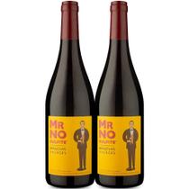 Kit 2 Garrafas Vinho Tinto Albert Bichot Mr No Sulfite Beaujolais Villages 750ml