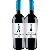 Kit 2 Garrafas Vinho Tinto Master Rabbit Syrah 750ml Kit 2 Garrafas Vinho Tinto Master Rabbit Syrah 750ml