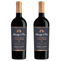 Kit 2 Garrafas Vinho Tinto Menage a Trois Bourbon Barrels Cabernet Sauvignon 750ml Kit 2 Garrafas Vinho Tinto Menage a Trois Bourbon Barrels Cabernet Sauvignon 750ml