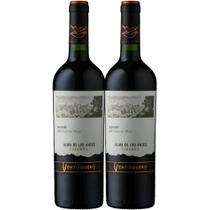 Kit 2 Garrafas Vinho Tinto Seco Chile Ventisquero Reserva Syrah 750ML