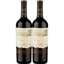 Kit 2 Garrafas Vinho Tinto Ventisquero Reserva Merlot 750ml