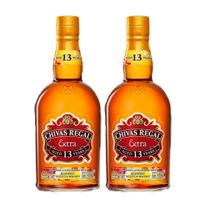 Kit 2 Garrafas Whisky Chivas Regal Extra 13 Anos 750Ml