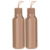 Kit 2 Garrafinhas De Água Squeeze 700ml Escritório Academia