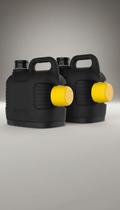 Kit 2 Garrafões Térmicos 5L Quente/Frio Preto/Amarelo Kit 2 Garrafões Térmicos 5L Quente/Frio Preto/Amarelo