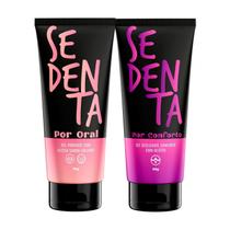 Kit 2 Géis Íntimos Sedenta Conforto Deslizante E Oral Vibra