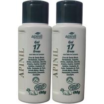 Kit 2 Gel 17 Ervas Sebo de Carneiro Dores Musculares Apinil