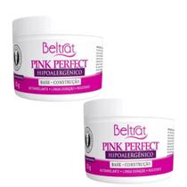 Kit 2 Gel Capa Base Perfect Pink 20g - Beltrat