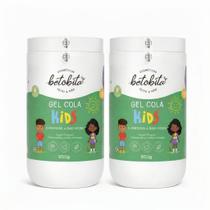 Kit 2 Gel Cola Kids Beto Bita Modeladora Hidratação Vegano