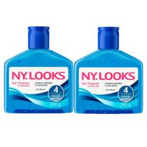 Kit 2 Gel Condicionador Fixador Ny Looks Fator 4 240g Kit 2 Gel Condicionador Fixador Ny Looks Fator 4 240g