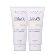 Kit 2 Gel de Arnica Pernas Cansadas e Dores Lakma Pharma 200g Kit 2 Gel de Arnica Pernas Cansadas e Dores Lakma Pharma 200g