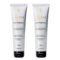 Kit 2 Gel De Limpeza Demaquilante Glam 100g - Eudora