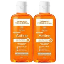 Kit 2 Gel de Limpeza Facial Darrow Actine Pele Oleosa Acneica 120g