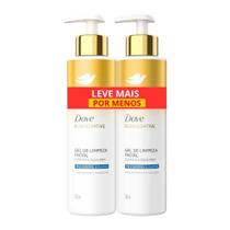 KIT 2 Gel de Limpeza Facial Dove Regenerative 300ml KIT 2 Gel de Limpeza Facial Dove Regenerative 300ml